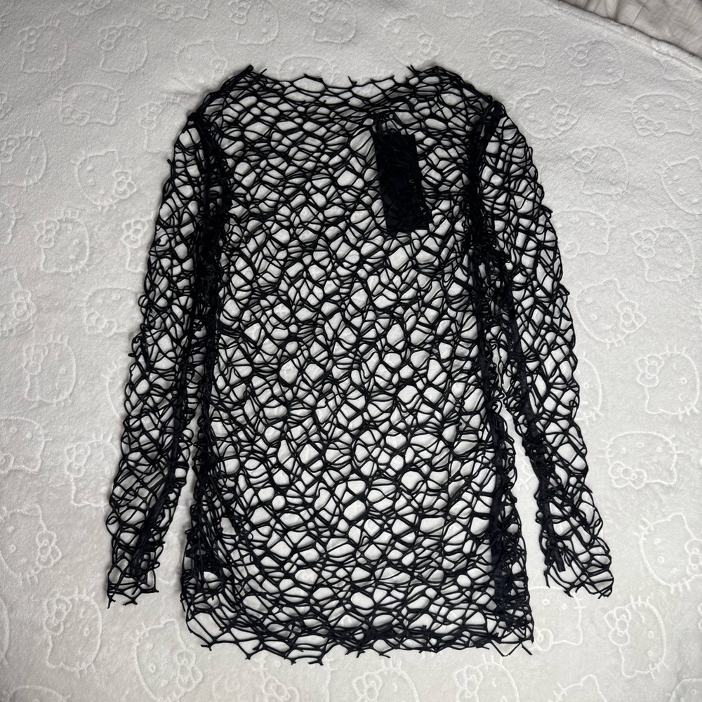 Punk Rave Fishnet Top - Picture 10 of 12